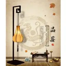 落地灯中式禅意