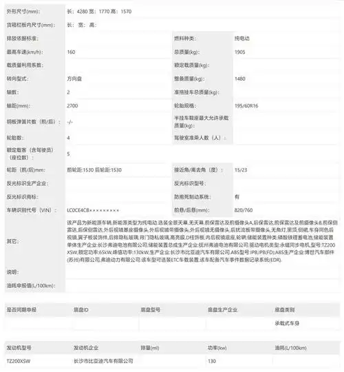 2025款比亚迪海豚现身工信部,提供410420520公里续航可选