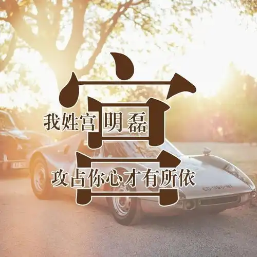 用你姓氏制作的微信头像,太美了,进来看看有没有你的姓氏