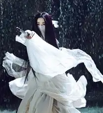 范冰冰黄晓明白发魔女传相约七夕图赏