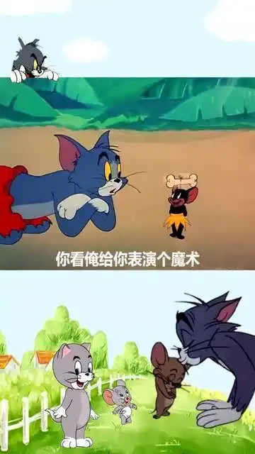 杰瑞伪装失败遇到如假包换的印第安人,搞笑配音猫和老鼠