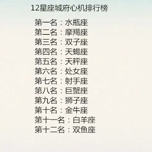 12星座应该如何挽回前任12星座男哄女票的三十六计