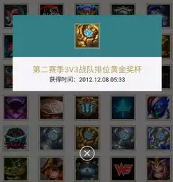 lol老玩家晒稀有的头像截图,s2赛季打过战队赛才有资格获得