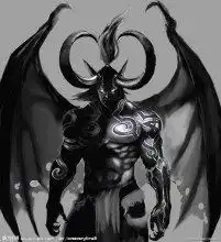 大神请帮下忙,帮我做个小说封面,是恶魔的那种,小说名是异界魔帝,要160205的