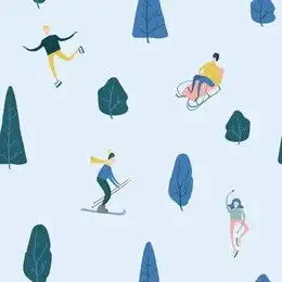 冬天人物图案图片素材灵感图册站酷海洛正版图片视频字体音乐素材交易平台站酷旗下品牌