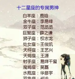 十二星座中爱撒娇的星座