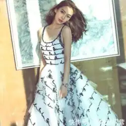 angelababy美中不足,第三张最漂亮,但是第五张照片却是最丑的