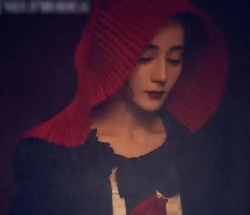 迪丽热巴魅影大片,复古风似油画少女,作为颜狗的我们有福了