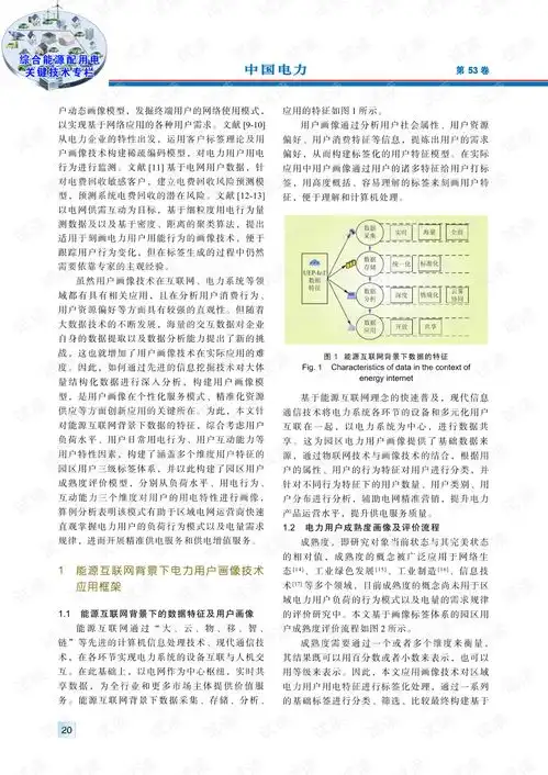 能源互联网背景下园区用户画像及成熟度评价模型研究.pdf