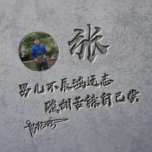 你的微信头像该换了,三十张专属高端大气励志姓氏头像,请查收