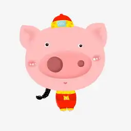 红色唐装小猪喜气洋洋拱手全身图图片素材其他格式下载动漫人物大全