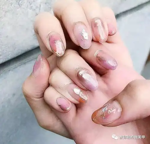小仙女最爱晕染美甲款,谁做谁仙