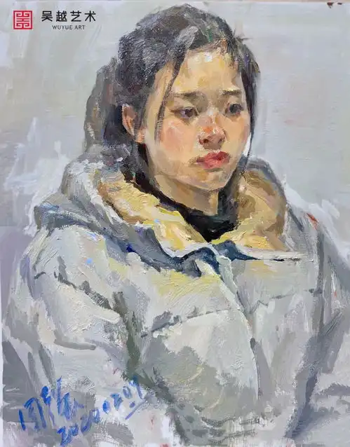 新晋名师杭州吴越画室全国色彩头像顶级名师刘国强老师强势加入吴越团队