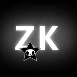 希望大家帮我做一个关于只含有zk两个英文字母的qq头像,谢谢啦