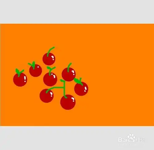 教孩子用美图秀秀学画画系列教程樱桃