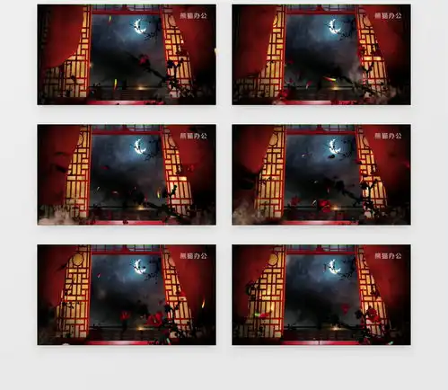 古风静夜思中国风背景有音乐视频素材下载mp4格式熊猫办公