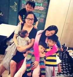 张柏芝母子三人亲密相拥合影画面温馨图