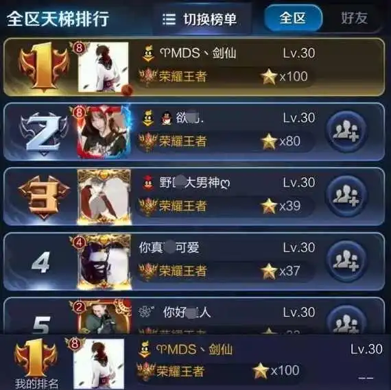 王者荣耀百星王者与王者的差距有多大