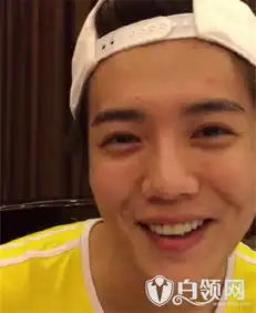 星热点鹿晗素颜照曝光鹿晗素颜照对比惊人