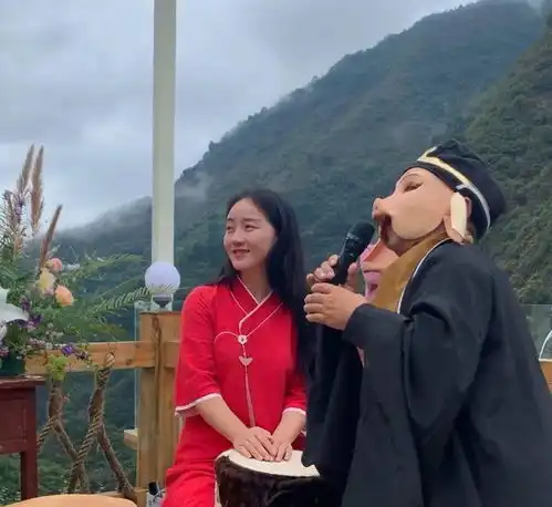 赏红叶,拍美景2021抖动商洛网红大赛网红团走进山阳天蓬山寨创作