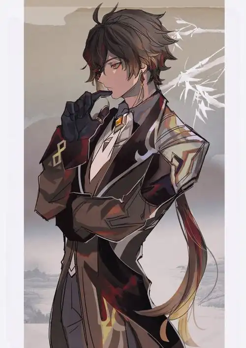 原神壁纸钟离