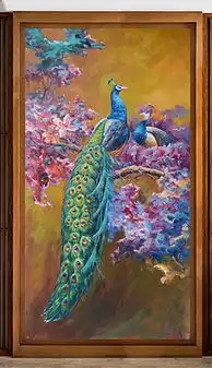 艺术油画玄关图片素材原创艺术油画玄关设计模板下载qq8b8818ad设计师作品我图网
