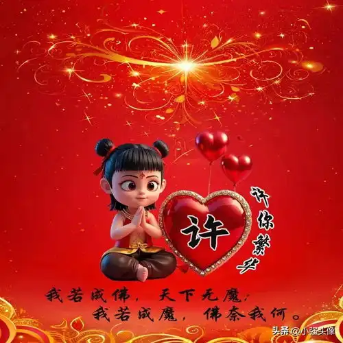 哪吒ai绘画姓氏头像杨郭丛覃王路邹卢孔