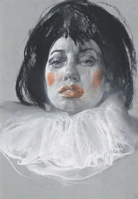 他的素描和油画作品,简直神一样的存在