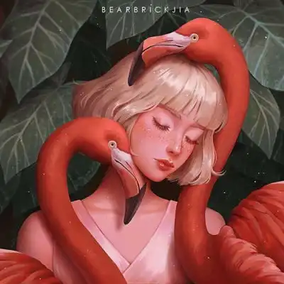 沐糖插画画师karmenlon创意唯卡通动漫头像我要个性网