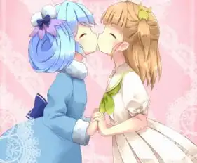 二次元中那些咸湿的少女百合图集图片游侠图库游侠网