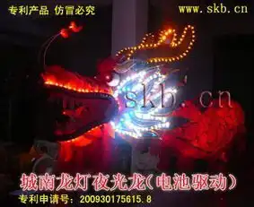夜光龙图片,夜光龙高清图片城南龙灯工作室,中国制造网