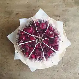 这么美的水果蛋糕,吃过一两种都超幸运