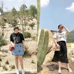 显瘦又显美18套微胖女生搭配,夏天这么穿,立马瘦十斤