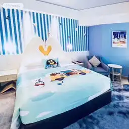 情侣最爱腾讯qq主题酒店来了进门看呆