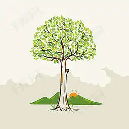 绿色环保卡通背景图片免费下载广告背景psd千库网图片编号4477427