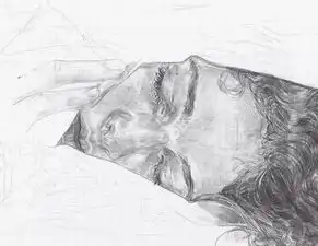画法轻松特别的速写素描头像