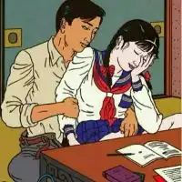 抽象的俩人一起头像