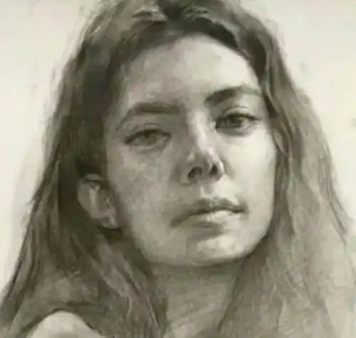 美术生素描画像,开始就像鬼打架,看到成画青铜逆袭王者