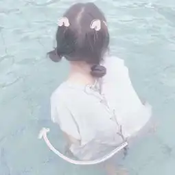 暖色系的文艺类型闺蜜头像小清新头像
