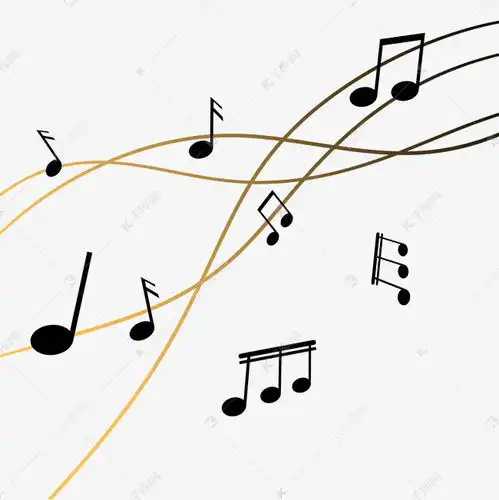 矢量创意跳跃的音符素材图片免费下载千库网