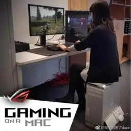 在苹果上吃鸡新高度,为这位小姐姐打call