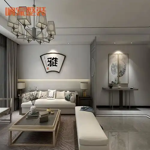 110㎡新房佛山响家禅意新中式装修,卧室绝对惊艳