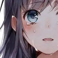 女生哭泣头像动漫动漫哭鼻子的女生头像