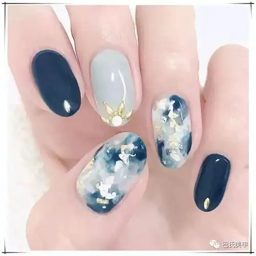 自带仙气的晕染美甲系列