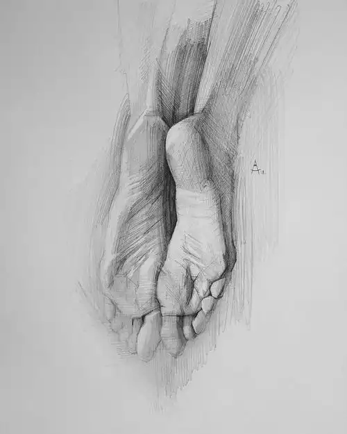 他人体素描让人终于知道俄罗斯素描有多牛