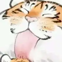 网上很火的胖老虎图片