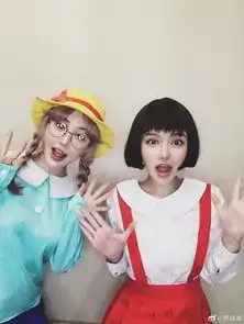 周扬青戴假发扮樱桃小丸子