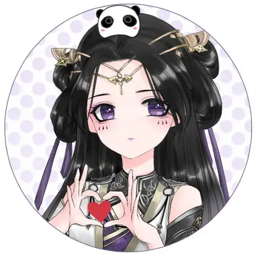 九大门派少女精美手绘头像