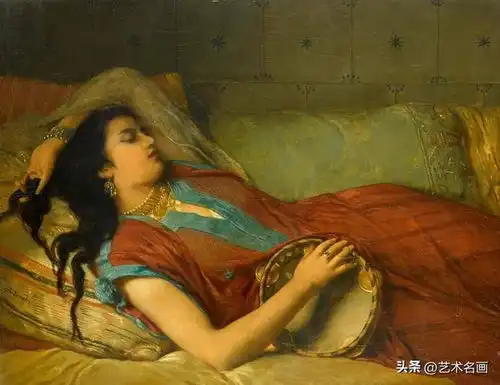 比利时柔美的肖像古典油画︱尚弗朗索瓦波塔尔斯绘画作品