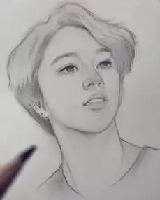 他笔下的妹纸,一个个美如画